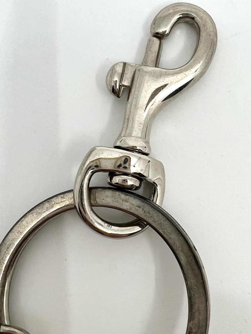 Coach Large Star Keychain Silver Tone Dangle Rhinestone Bag Charm Keychain Y2K - Picture 13 of 14